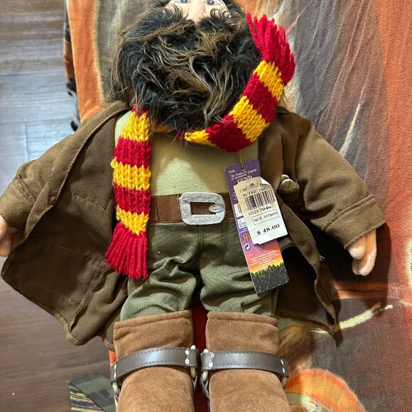 NWT RARE VINTAGE 2000 Harry Potter Hagrid Plush Doll Made by GUND  - Picture 11 of 14